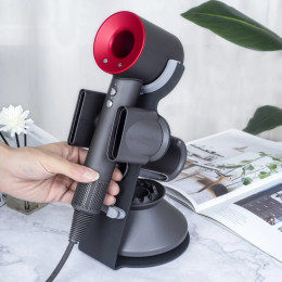 Подставка для фена, держатель для Dyson, органайзер для аксессуаров для ванной комнаты, портативный кронштейн, перфоратор, бесплатная организация de escritorio