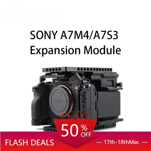 Для модуля расширения корпуса камеры Sony A7M4/A7S3 cineback