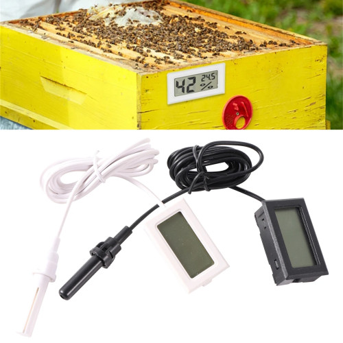 1 комплект Beekeeping Beehive LCD цифровой дисплей гигротермограф электронный встроенный измеритель температуры и влажности измерительные приборы