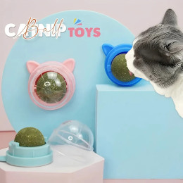Игрушки для кошек, натуральная кошачья мята, закуски для лизания, здоровый питательный шарик, чистка зубов, игрушка из кошачьей мяты, товары для домашних животных