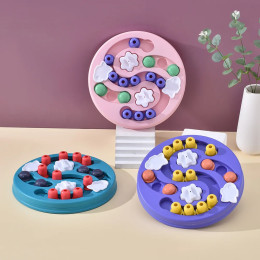 Игрушки-головоломки для собак, медленная кормушка, интерактивное увеличение щенка IQ, диспенсер для еды, медленно питание, нескользящая миска, тренировочная игра для домашних животных, кошек, собак