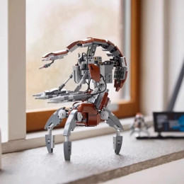Miniso Disney Movie Seris Space Battle Droids Модель Строительные блоки 75381 Боевой робот Diy Сборка кирпичей Рождественские подарки