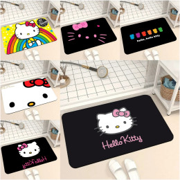 MINISO Sanrio милый дверной коврик «Hello Kitty» приветственный коврик для входной двери гостиная спальня моющийся коврик для любителей домашнего декора