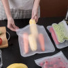 1 шт. многоразовая сумка для хранения продуктов питания, мешки для сэндвичей на молнии, герметичные силиконовые пакеты для морозильной камеры, толстая сумка для хранения свежести