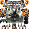 Call of Duty украшение для дня рождения, латексный воздушный шар, фон, баннер, топпер для торта, детский душ