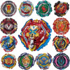 DB Single Bey B-193 Ultimate Valkyrie B-200 Xiphoid Xcalibur B-186 Rugido Bahamut Spinning Top Solo niños Bey juguetes para