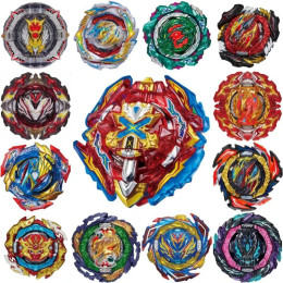 DB Single Bey B-193 Ultimate Valkyrie B-200 Xiphoid Xcalibur B-186 Rugido Bahamut Spinning Top Solo niños Bey juguetes para