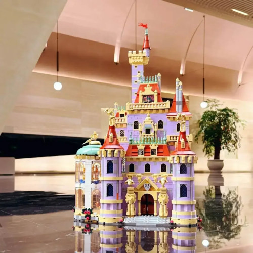 2025 Castle принцессы романтическая игрушка 43263 модульная модель для девочек развивающие строительные блоки подарок на день рождения декоративная игрушка 2916 шт.