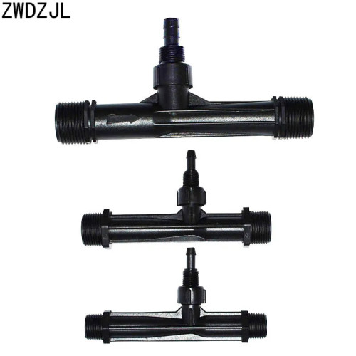 Инжектор для удобрений Вентури, наружная резьба 3/4, 1/2, 1", 1,5", автоматический комплект удобрений, инжекторы смеситель Вентури, 1 шт.