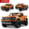 1379 шт. технические строительные блоки Ford Raptors F-150 пикап грузовик спортивный автомобиль Модель гоночного автомобиля игрушки для детей подарок