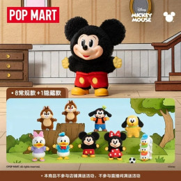 Оригинальный поп-маркет Mickey Family Cute Together Schlusselanhanger Series Blind Box Vinyl Puppet Animation Sammlung Kind Geschenk