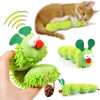 Игрушки для жевания кошек, гусеница, кошачья мята, молярная игрушка, тизер для кошек, интерактивная игрушка, игрушка для котенка, игрушка для кошек, кошачья мята, аксессуары для игрушек