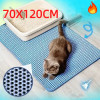 Коврик для кошачьего туалета для домашних животных, водостойкий двухслойный коврик для кошачьего туалета, коврик для кошачьего туалета, чистый коврик, товары для кошек, аксессуары
