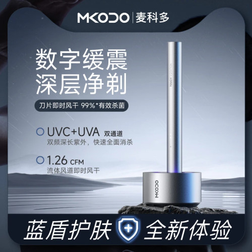 Бритва MKODO F1 Fengzhi, ручная Мужская бритва, моющаяся, старомодная портативная бритва в подарочной коробке