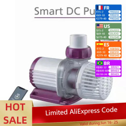 Новый ЖК-дисплей серии Jebao MDP с управлением Wi-Fi MDP-2500 3500 5000 8000 1000015000   Водяной насос для аквариума 20000