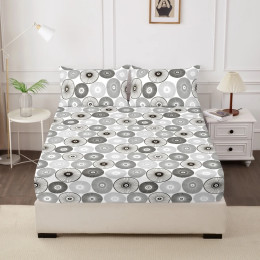 Kuup 1 шт., высококачественная простыня 90/160/150x200 см, наматрасник с резинкой, простыня Queen King Size (без наволочек)