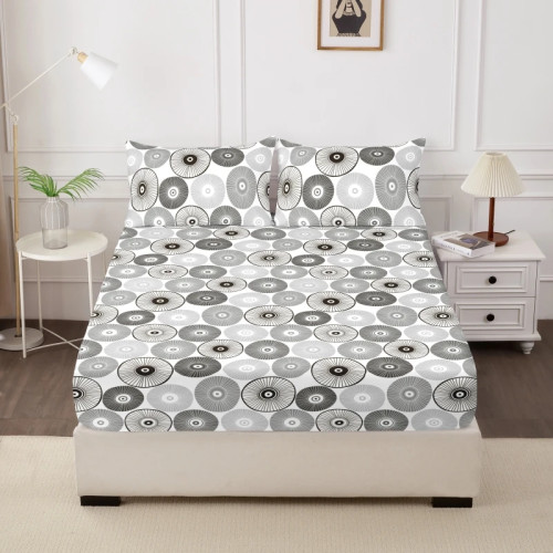 Kuup 1 шт., высококачественная простыня 90/160/150x200 см, наматрасник с резинкой, простыня Queen King Size (без наволочек)