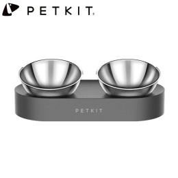 Миска для домашних животных PETKIT, посуда для кормления, регулируемые двойные миски для кормления, чашки для воды, миски для кошек, поилка, пластик/нержавеющая сталь