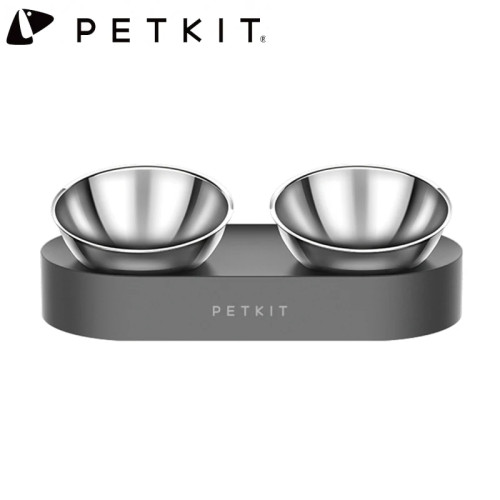 Миска для домашних животных PETKIT, посуда для кормления, регулируемые двойные миски для кормления, чашки для воды, миски для кошек, поилка, пластик/нержавеющая сталь