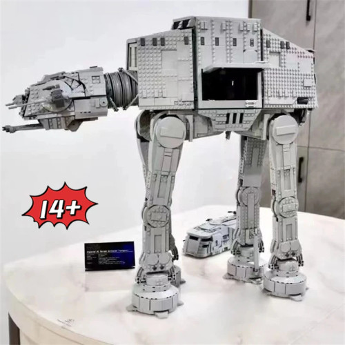 MINISO 6785 шт. большой UCS AT-AT FIT 75313 строительные блоки модель кирпичи домашний декор игрушки для детей и взрослых подарки на день рождения и Рождество