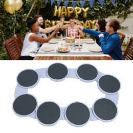 Вращающийся обеденный стол, поднос для сервировки еды, поднос Lazy Susan, вращающийся поднос для еды, поворотный стол для сервировки еды для дома, ресторана, кухни