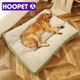 HOOPET Спальная кровать для собак, теплое мягкое флисовое одеяло для домашних животных, съемный коврик для кошек, щенков, подушка для маленьких, средних и больших собак, товары для домашних животных