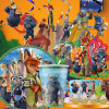 MINISO Zootopia украшение на день рождения угол одноразовая посуда чашка тарелка скатерть детский душ дети девочки мальчик праздничные принадлежности