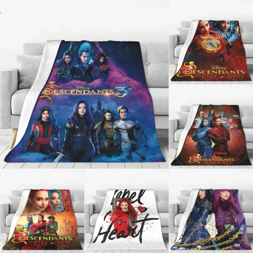 Descendants 4 The Rise Of Red Fuzzy одеяла Kylie Cantrall креативное одеяло для дома 150*125 см покрывала супер теплые