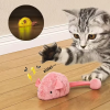 Интерактивная плюшевая мышь, игрушки для кошек, имитация мышей, котенка, самовосстанавливающие плюшевые игрушки, домашние игрушки для домашних животных, кошек, жевательная игрушка
