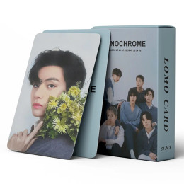 55 шт./кор. Kpop MONOCHROME Bangtan Boys POP UP фотокарточки Jung Kook Lomo карты фотокарта для коллекции фанатов