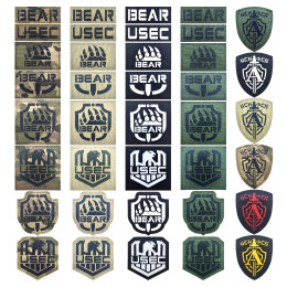 Rusia, Escape de Tarkov, utec BEAR Тактический жилет с вышивкой Светоотражающий крючок для одежды с микробабочкой Кольцо для снега Нейлоновая нашивка
