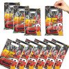 Сумка Lightning McQueen, пластиковая сумка для конфет, подарочная сумка с ручкой для автомобилей Диснея для детей, украшение на день рождения, товары для вечеринок