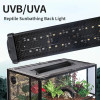Светодиодная УФ-лампа полного спектра для рептилий UVA + UVB 10,0/20,0 Черепаха Ящерица Змея Свет Террариум Лампа для рептилий Вивариум Кальций Поставка