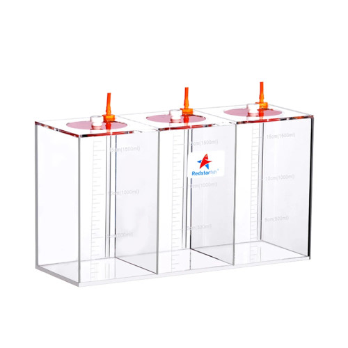 Дозирующий насос Red Starfish, контейнер для жидкости, ведерко со шкалой, DT4.5L/5L литров, акрил, высокое качество