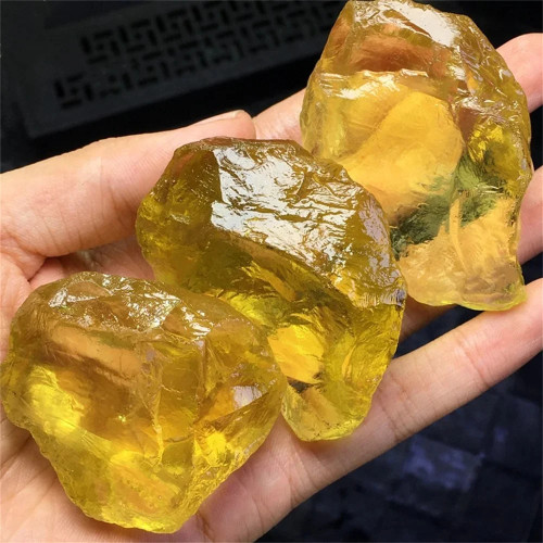 Натуральный кристалл CITRINE, грубый необработанный камень, образец бразильского топаза, необработанная руда, дисплей, минеральная учебная руда