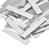 50 шт./упаковка, Прямоугольные Стеклянные зеркальные мозаичные плитки