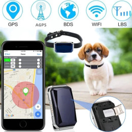 Ошейник для домашних животных с GPS-трекером, водонепроницаемый анти-потерянный ошейник для собак, кошек, уличный локатор для отслеживания следов с длительным режимом ожидания