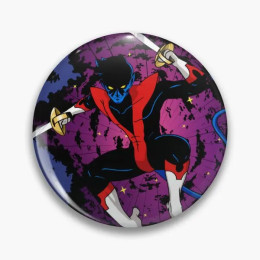 Nightcrawler, мягкая булавка на пуговицах, шляпа, милые ювелирные изделия, декор воротника, мультяшный забавный металлический модный подарок, брошь на лацкане, креативная женская брошь