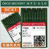 10 шт. DC * 1 DCX1 DCX27 DC * 27 Германия Groz-Beckert серебряные иглы B27 81X1 игла для оверлока иглы для швейной машины FFG/SES 8 9 10