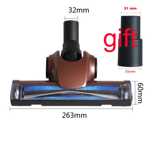 32 мм турбощетка с воздушным приводом, насадка для щетки для пола, насадка для инструментов для Philips/ELECTROLUX/VAX/Miele, детали для пылесоса, щетки для пола