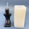 Силиконовая форма для свечей на коленях для DIY, ароматерапевтическая свеча, гипсовые украшения, форма для рукоделия, церемония, ручное изготовление подарков
