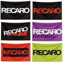 Флаг Recaro 90x150 см 3x5 футов, полиэфирные печатные автозапчасти, баннер для декора