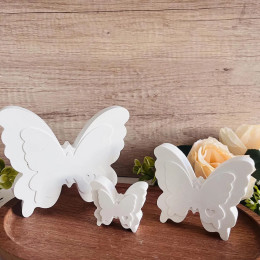 Силиконовая форма Love Butterfly, большие смоляные формы для бабочек, три бабочки, ароматерапия, пластырь, форма для ароматических свечей, орнамент
