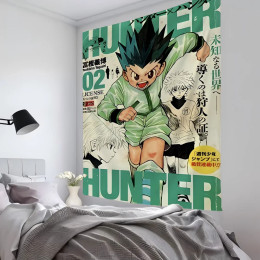 Hunter X Hunte аниме гобелен декор комнаты настенная ткань вечерние подвесной фон декор комнаты детская комната