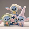 2025 ГОРЯЧИЙ Новый Miniso Stitch Eat Some Thing Before Sleep Series Виниловая слепая коробка Сумка Подвеска Милая кукла Таинственная коробка Игрушка Подарки для взрослых