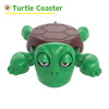 Подставка для чашки Panicked Turtle с 3D принтом, изоляционный коврик для дома/офиса, декоративный коврик для чашки, держатель для кружки с забавным выражением