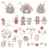 Piggy Craft металлические штампы для резки, формы для резки, новые рождественские украшения, скрапбук, нож для рукоделия, форма, лезвие, трафареты, штампы