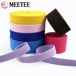 3 метра Meetee 10-50 мм цветные нейлоновые резинки для одежды эластичная лента для нижнего белья эластичная лента DIY швейные аксессуары