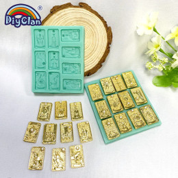 Таро стили силиконовые формы DIY помадка торт шоколадный десерт кухонная форма для выпечки ручной работы украшения аксессуары