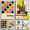 Bauhaus слова, цитата постер без рамки крафт-Клубная бумага семейная художественная живопись спальня ученические наклейки